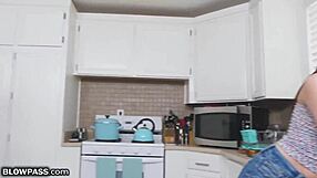 my stepsis found the perfect lube for my blowjob