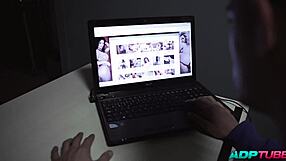 An experienced cap2 trains young amateur with big tits and ass