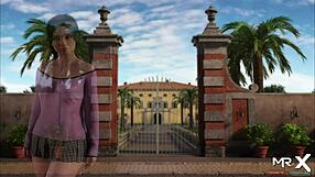 Can you handle Naomi's nude profile in this hentai game?