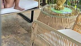 Caught spying on my step mom's solo play time