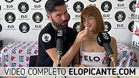 Melu Vancick shows her big natural tits in the spicy room.