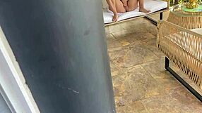 omg, i spied on my stepmom... saw her squirt all over da sofa, damn!!