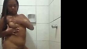 Hot black brunette Maria in teen amateur verification video