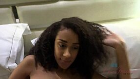 And POV video of sleeping with a stunning black escort in Las Vegas