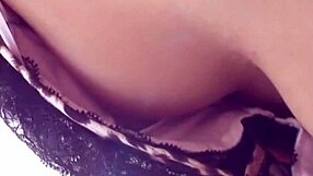 Sexy Cleavage Caught on Hidden Cam for Thrills