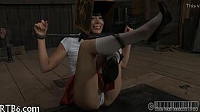 intense punishment for cute girl