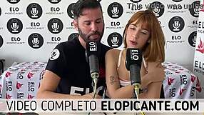 Melu Vancick shows her big natural tits in the spicy room.