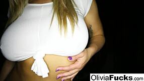 Super sexy Olivia teases in the shower scene