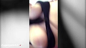 i'm a mexican girl with big tits and ass, masturbating solo at home, tasting my fingers