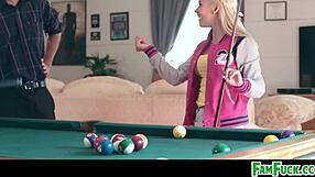 nice titted stepdaughter strips naked for uncle's deepthroat and pussy fucking