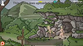 This Amazon hentai game with big boobs and muscular characters