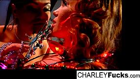 Charley And Her Sexy Girlfriend Engage In Oral And Lesbian Sex.