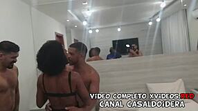 Novinha’s First Double Penetration with Leo Ogro and Antonyvtt