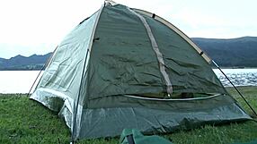 Colombian Lesbians Enjoy Passionate Sex at the Camp Site