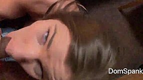 cute european girl deep throat my dick during casting