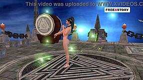 This animated Indian bhabhi cartoon continues Neha’s erotic journey