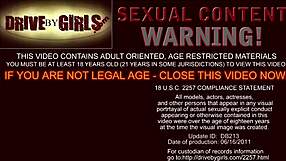 hot blonde enjoys public group fun with strangers