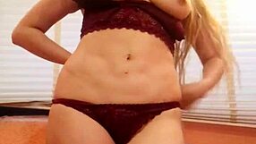 Sirenita Fuentes indulges in intense anal masturbation, reaching orgasm with her big tits bouncing.