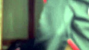 Milf asks, 'Ready for a quickie before your assignment?' in cosplay with monster cock