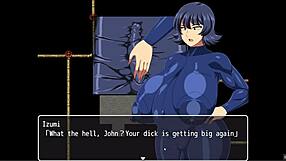 Pregnant Woman In Hentai Game Gives Handjob Leading To Bukkake