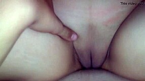 Tattooed amateur couple cums hard