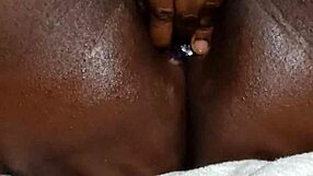 Is anal joy all about big ebony tits and fingering?