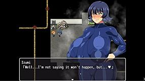 Pregnant Woman In Hentai Game Gives Handjob Leading To Bukkake