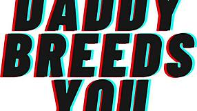 In audio only video, Daddy’s ASMR roleplay results in impregnation