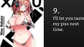 cei, pissplay, and toys takes you through ultimate humiliation and degradation session with Faygrey Nino Nakano