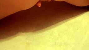 Wife performs homemade enema procedure in a casual setting