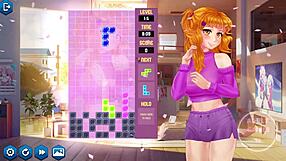 Feeling excited trying to seduce those gamer girls in anime