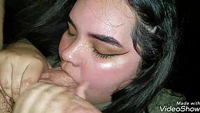 Chubby whores stuffing their faces with big cocks