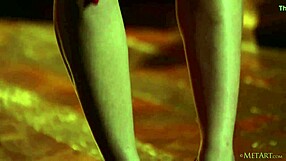 Leah Gotti is a sensual solo performance for brunette teen