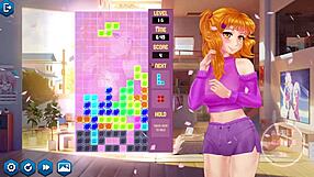 Feeling excited trying to seduce those gamer girls in anime