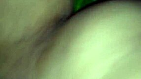 Watch me slide a cucumber deep into my ass for bisexual shemale fun.