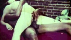 Vintage Dark Lantern London Interracial Taboo Scene