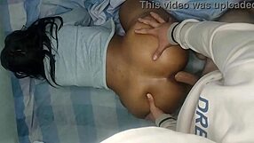 एरे दोस्तों, देखो मैं वेनेजुएलन लड़की की बड़ी गांड को बाहर बेरहमी से मारता हूँ!