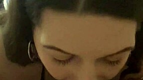 Natasha’s seductive oral abilities on her friend’s huge cock