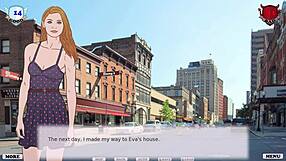 Larger breasts cause Ashley to become corrupt in the adult video game