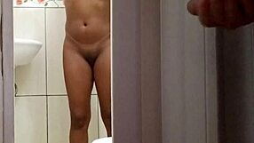 Stepfather Spies on Stepdaughter Masturbating in Bath, Then Fucks Her Ass?