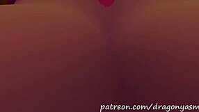 furry asmr mamagen rubs massive tits in vrchat face