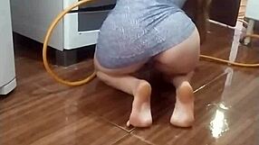 I Caught My Naked Employee Cleaning The Stove!