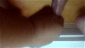 Chubby Gay Man Enjoys Emotional Bath Fun with Handjob and Wanking