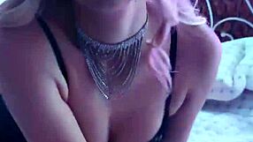 Beautiful girl moves erotically on the bed.