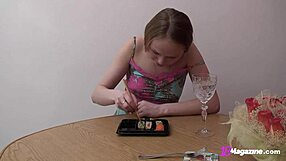 Hey Bianca, why do you look so damn hot eating sushi?