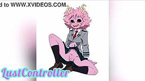 Mina's Kissing Scenes Compilation from My Hero Academia