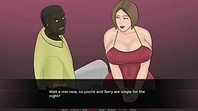 देखो ये BBW कैसे बड़े काले लंड को बोनस सीन में जंगली अंदाज से संभालती है