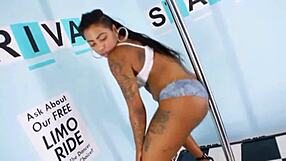 gogo dancer with big ass tattoo