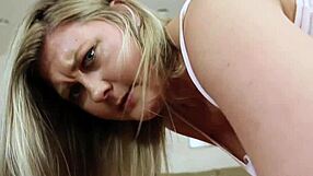 I watch Addison Lee's vagina get fucked doggystyle by her big stepbro, oh god.