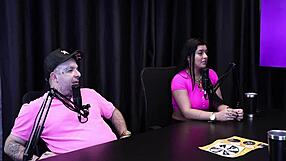 Teen in sheer lingerie confronts man over cuckold remark